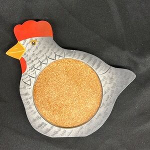 Rooster Coaster for Pitcher/Wine